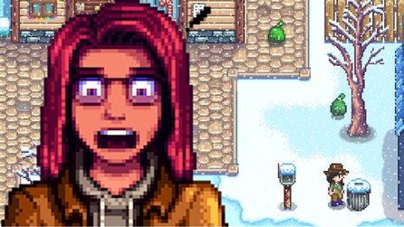 Stardew Valley-Fan wühlt im Müll und wird ausgerechnet von einem Schleim zurechtgewiesen