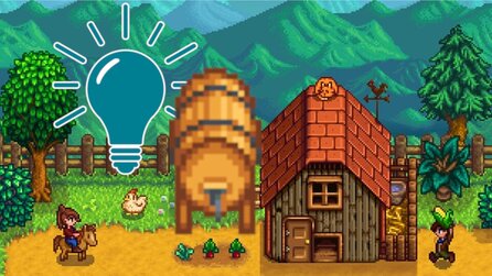 Darum solltet ihr in Stardew Valley immer ein Fass vor euren Schuppen stellen - die Community feiert diesen Trick