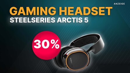 Staubt jetzt bei Amazon dieses beliebte Gaming Headset mit 30% Rabatt ab: Steelseries Arctis 5
