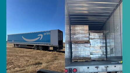 Polizisten untersuchen verdächtige LKWs und es stellt sich raus: Darin befinden sich gestohlene LEGO-Sets im Wert von über 1.000.000 USD