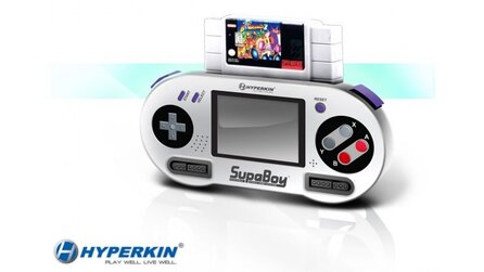 Supaboy - SNES-Handheld angekündigt - Hyperkin präsentiert Retro-Hosentaschen-Konsole