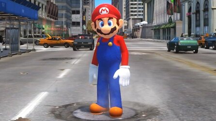 Super Mario Odyssey - Nintendo Switch-Trailer in GTA 4 nachgestellt