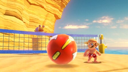 Super Mario Odyssey - Mit diesem Trick schafft ihr 100 Beachvolleyball-Treffer im Küstenland