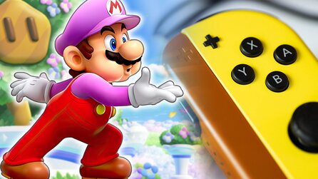 Schaltet mal den Ton in Super Mario Wonder aus! Dann erwartet euch ein ganz besonderes Controller-Easter Egg