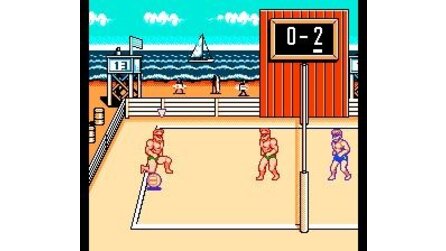 Super Spike VBall NES