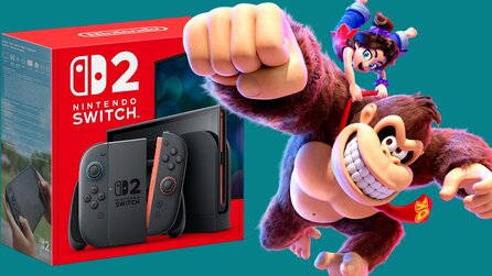 Switch 2-Gewinnspiel - Gewinnt ein cooles Bundle aus Nintendo Switch 2 und Donkey Kong Bananza!