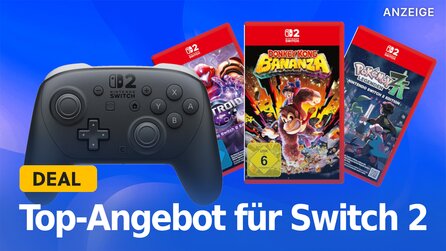 Switch 2 Pro Controller im Angebot: Bis zu 51€ Rabatt – Jetzt mit Top-Spielen wie Donkey Kong Bananza abstauben!