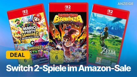 Switch 2-Spiele im Angebot: Schnappt euch Donkey Kong Bananza und weitere Megahits nur für kurze Zeit günstiger bei Amazon!