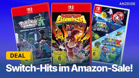 Switch-Spiele im Amazon-Angebot: Top-Hits von Pokemon-Legenden: Z-A bis Donkey Kong Bananza nur für kurze Zeit günstig abstauben!