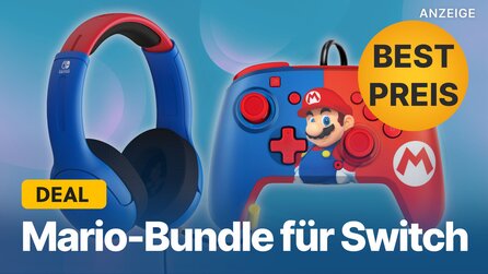 Switch-Controller + Headset für 27,99€: Offizielles Mario Bundle im Amazon-Angebot abstauben!