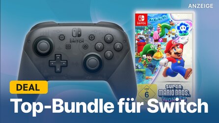 Mario-Hit + Pro Controller im Angebot: Jetzt eines der besten Switch-Spiele aus 2023 im Bundle schnappen