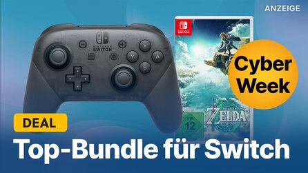 Tolles Bundle für Switch: Pro Controller + Zelda: Tears of the Kingdom jetzt im Cyber Week-Angebot