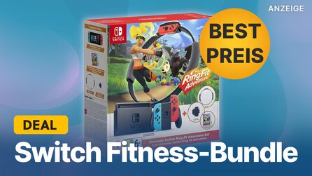 Nintendo Switch Bundle günstig wie nie: Konsole + Ring Fit Adventure jetzt zum Bestpreis kaufen