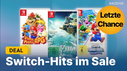 Die besten Switch-Spiele jetzt günstig sichern: Zelda- und Mario-Hits nur noch kurze Zeit im Angebot!