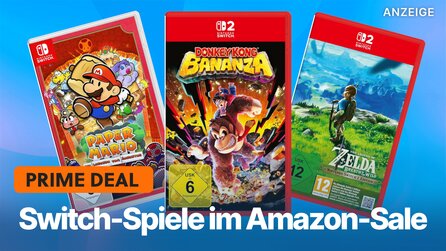 Das sind die 10 besten Switch-Spiele im Amazon Prime Day Sale: Hits von Mario bis Zelda jetzt im Top-Angebot abstauben!