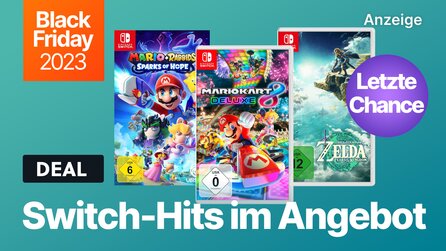 Letzte Chance: Diese 10 Switch-Spiele gibt’s jetzt noch günstig im Black Friday-Angebot