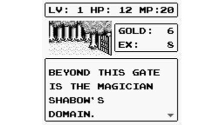 Sword of Hope, The Game Boy