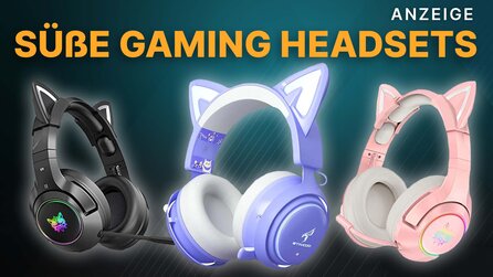 Animal Crossing als Katze spielen: Niedliche Gaming-Headsets bei Amazon im Angebot