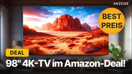 98 Zoll QLED 4K-TV supergünstig: Neuer Top-Deal bei Amazon!