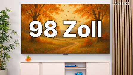98 Zoll Gaming-Fernseher heute im Top-Angebot: Dieser 144Hz-TV ist optimal für PS5 und jetzt supergünstig!
