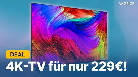 4K-TV für 229€ im Angebot: Viel günstiger kann ein Fernseher dieser Qualität kaum werden!