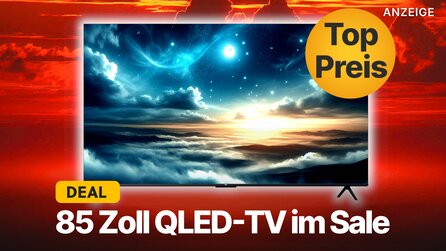 85 Zoll QLED-TV im Amazon-Angebot: Gigantischen 4K-Fernseher jetzt zum besten Preis aller Zeiten abstauben!