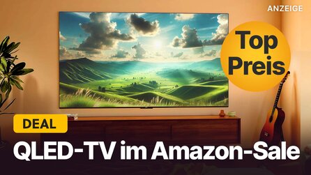 55 Zoll QLED-Fernseher im Amazon-Angebot: Günstiger könnt ihr einen 4K-TV dieser Größe und Qualität kaum bekommen!