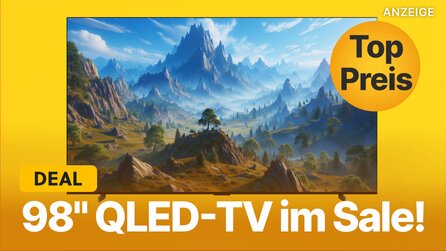 Nur bis Samstag: Amazon haut 98 Zoll QLED 4K-Fernseher zum absoluten Schnäppchenpreis raus!