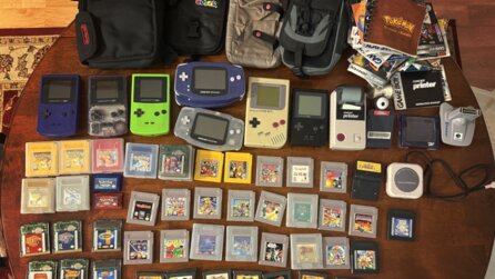 Spieler fragt seine Mutter nach alten Game Boys aus der Kindheit - sie kramt darauf beeindruckende Sammlung hervor