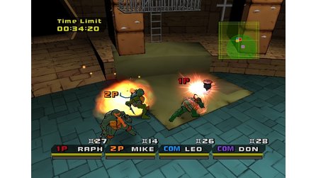 Teenage Mutant Ninja Turtles 3: Mutant Nightmare_PS2_Xbox