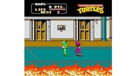 Teenage Mutant Ninja Turtles II: The Arcade Game NES