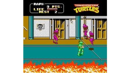 Teenage Mutant Ninja Turtles II: The Arcade Game NES