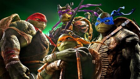 Teenage Mutant Ninja Turtles - Ein ultraheißes Team. Na logo.