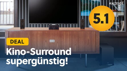 Das ist das mit Abstand beste günstige 5.1 Soundsystem, das ich je gehört habe - und es ist absurd stark reduziert!