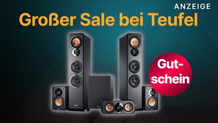 Großer Sale bei Teufel: 360€ auf 5.1 Surround Set für perfekten Sound im Wohnzimmer sparen