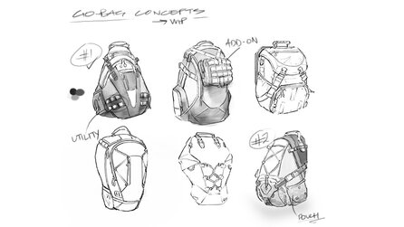 Tom Clancys The Division - Artworks zum Equipment der Agenten