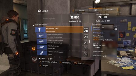 The Division - Waffen-Mods: Das muss man wissen