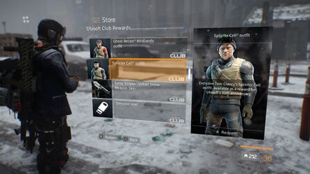 The Division - Gratis-Outfits im Look von Splinter Cell, Ghost Recon und Rainbow Six kommen heute