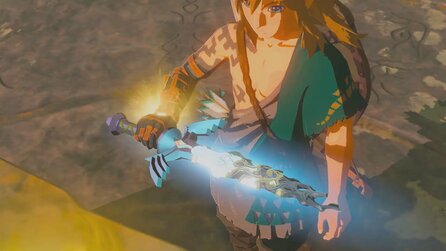 Zelda: Im neuen Tears of Kingdom-Trailer cruist Link auf einem Traktor durch Hyrule