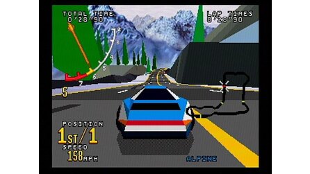 Time Warner Interactives V.R. Virtua Racing Saturn