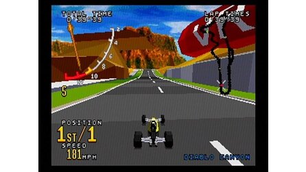 Time Warner Interactives V.R. Virtua Racing Saturn