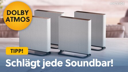 Schöner und besser als jede Soundbar: Vier Lautsprecher von Sony sind DER Heimkino-Geheimtipp!