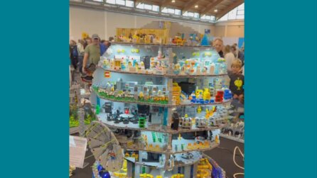 Rund und detailliert: LEGO-Fans zeigen, wie ein Todesstern-Modell auch aussehen könnte - inklusive kleiner Postfiliale