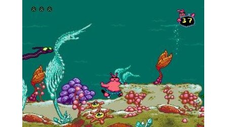 ToeJam + Earl in Panic on Funkotron Sega Mega Drive