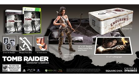 Tomb Raider - Inhalte der Collectors Edition + Steam-Vorbesteller-Boni