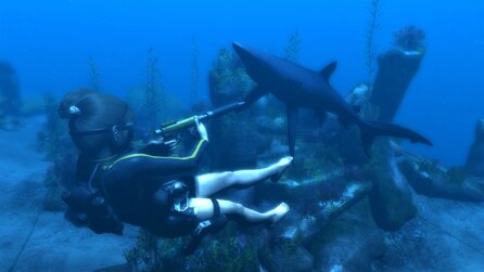 Tomb Raider: Underworld - Screenshots - Lara Croft kämpft unter Wasser