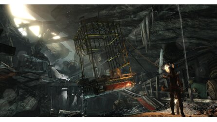 Tomb Raider - Bilder - Erste Screenshots zeigen Lara in Not