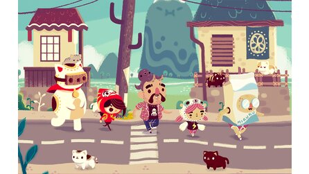 Trailer zu Minekos Night Market - Nachtflohmärkte, Geheimagenten und Salatkatzen