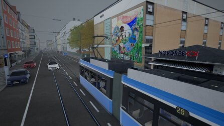 Train Sim Munich - Screenshots aus der Straßenbahn
