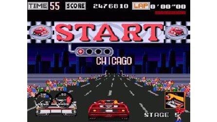 Turbo Outrun Sega Mega Drive